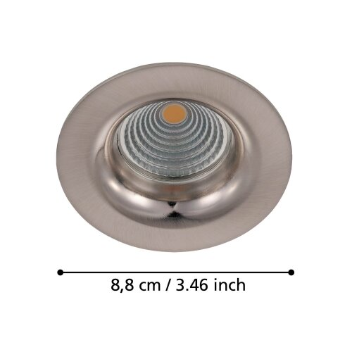 Eglo 98244 - LED prigu&amp;scaron;iva ugradna plafonska svetiljka SALICETO LED/6W/230V Slike