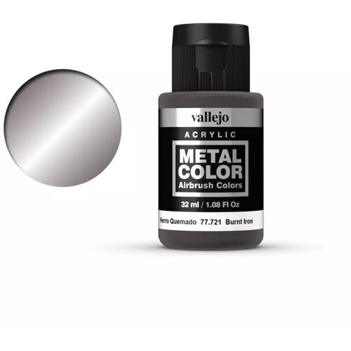 Vallejo Metal Color 721 Burnt Iron - 32 ml Cene