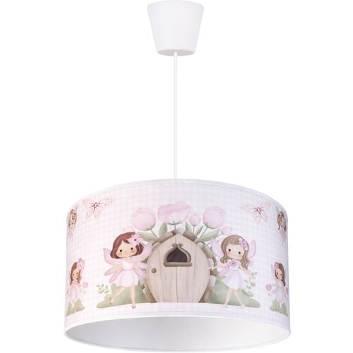  Brilagi - LED dečiji luster na sajli BOBO 1xE27/10W/230V prečnik 35 cm ružičasta/vile Slike