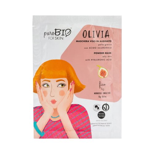 PuroBIO cosmetics forSKIN Olivia Powder Mask Oily Skin - 11 Fig Slike
