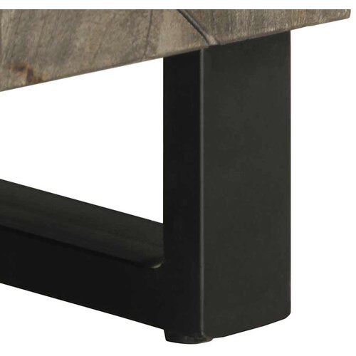  TV ormarić crni 80x33x46 cm od masivnog drva manga Crna Slike