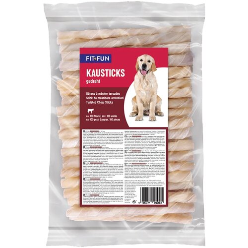FITFUN pribolj&scaron;ek za pse Twisted sticks 100 kosov/870 g Cene