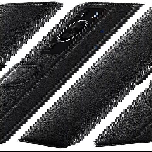INORCO Za Huawei P60/P60 Pro pristna usnjena torbica za mobilni telefon, denarnica, stojalo, zaščitni pokrov, (22035367) Cene