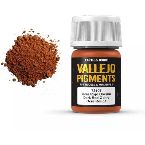 Vallejo Pigment Dark Red Ocre - 30 ml Cene