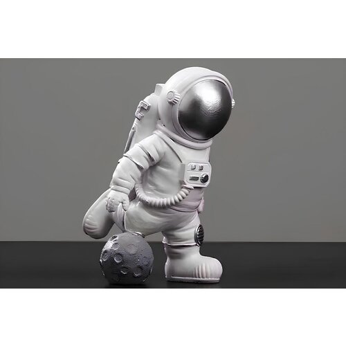 Aberto Design dekorativna figura CY0375, 16x8x10 cm, belo-srebrne boje Cene