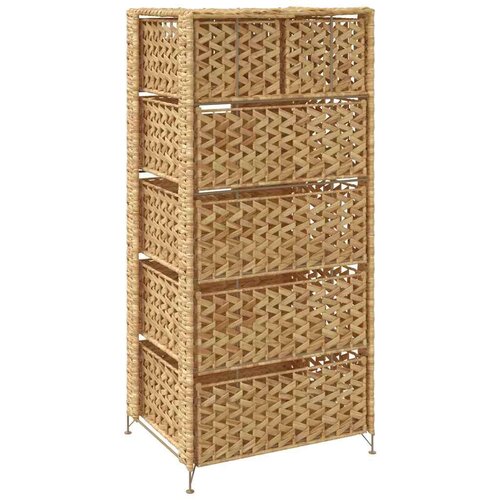 VidaXL Ormarić za pohranu sa 6 ko&amp;scaron;ara od vodenog zumbula 47 x 37 x 100 cm Slike