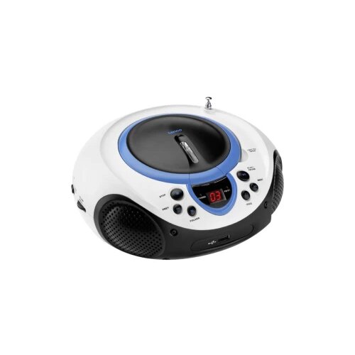 Lenco UKW-RAdio CD/MP3 Tragbar SCD-38 USB Blue, (20584251) Cene