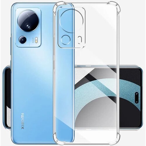 Techsuit Shockproof Clear Silicone prozirna maskica otporna na udarce za Xiaomi 13 Lite Slike