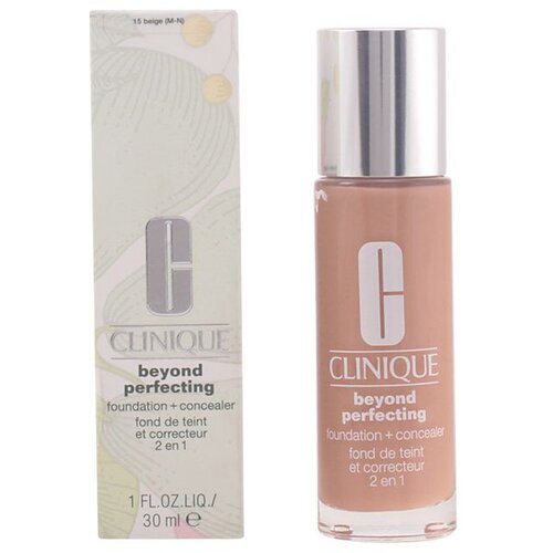 Clinique Beyond Perfecting Foundation + Concealer puder in korektor 2v1 30 ml odtenek 15 Beige Slike