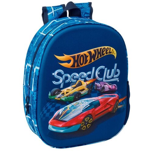 Hot_Wheels Mochila 3D 33cm Slike
