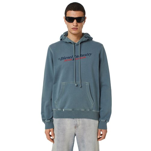 Diesel Sweatshirt - S-GINN-HOOD-IND SWEAT-SHI blue Slike