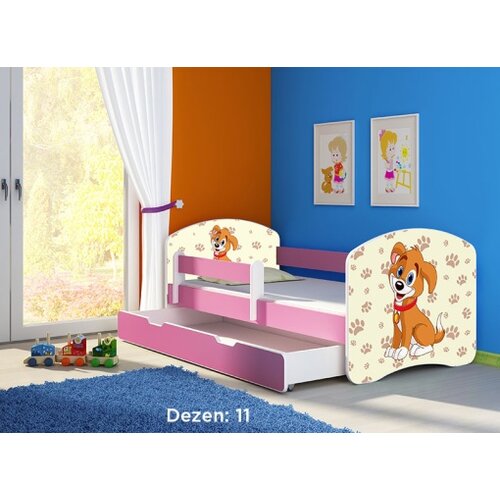 ACMA krevet za decu pink sa fiokom 160x80 2 11 Cene