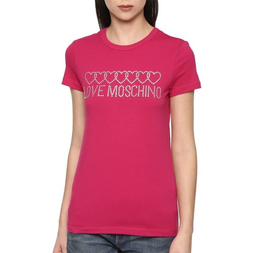 Love Moschino Ženska majica W 4 F73 1Q E 1951-O49, Roze Slike