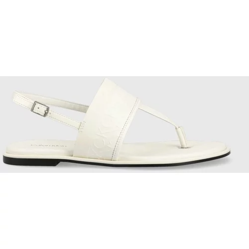 Calvin Klein Sandale za žene, boja: bijela, HW0HW01536
