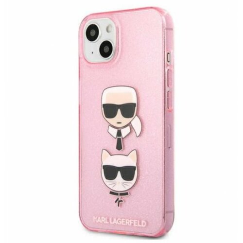 Karl Lagerfeld futrola za iphone 14 pink karl head Slike