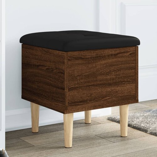 VidaXL Klupa za pohranu boja hrasta 42x42x46 cm od konstruiranog drva Slike