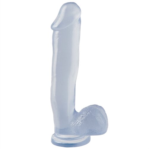 Pipedream Basix Rubber Works 12&amp;quot; Suction Cup Dong 30cm Transparent Slike