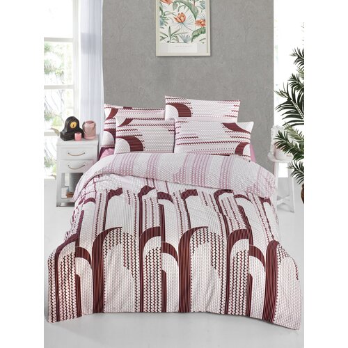 Lessentiel Maison komplet posteljine Rodya, 160x220cm, Bordo Slike