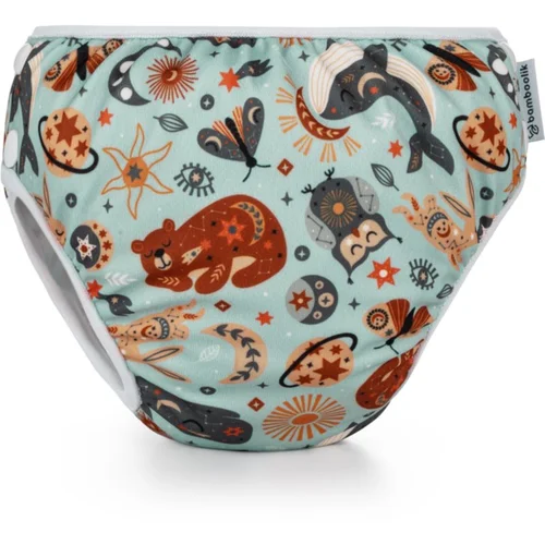 Bamboolik Swim Diapers Celestial Animals pralna kopalna plenica velikost M 8-12 kg 1 kos