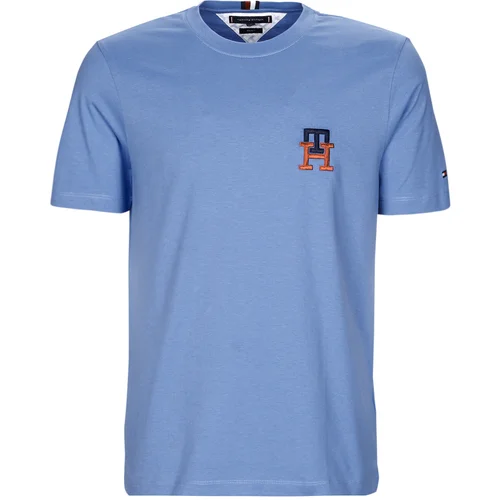 Tommy Hilfiger ESSENTIAL MONOGRAM TEE Blue