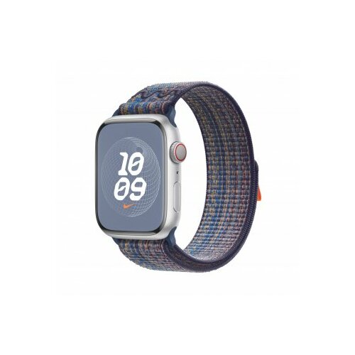 Apple watch 45mm nike band: game royal/orange nike sport loop mtl53zm/a Slike