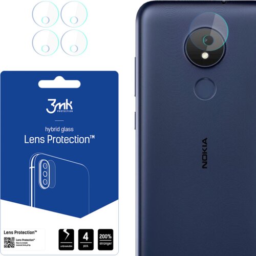 3mk ZA&amp;Scaron;ČITA ZA LEČE ZA NOKIA C21 KALJENO STEKLO, ZA&amp;Scaron;ČITA ZA LEČE, (21999584) Slike