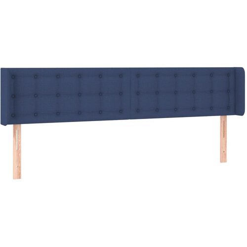  LED uzglavlje plavo 163x16x78/88 cm od tkanine Slike