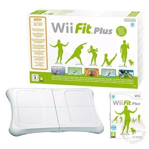 Nintendo Wii Fit Plus with Balance Board igračka konzola Slike