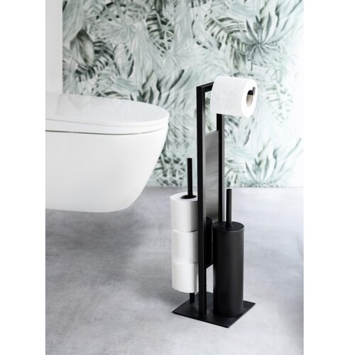 Wenko 25400100 - WC četka RIVALTA 18x70 cm crna Slike