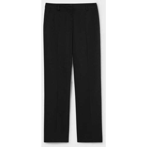 CA ženske pantalone, Elegantne, Široke nogavice, Crne Cene