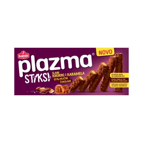 Bambi plazma stiksi slani kikiriki i karamela keks Cene