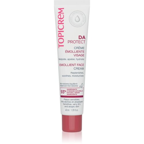 Topicrem DA Emollient Face Cream omek&amp;scaron;avajuća krema za suhu i atopičnu kožu lica 40 ml Slike