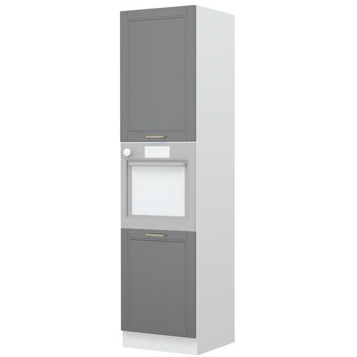 Jela ELEMENT ZA KUHINJO TARA K23-60-2KR ZA VGRADNO PEICO-Grafit mat lak Slike