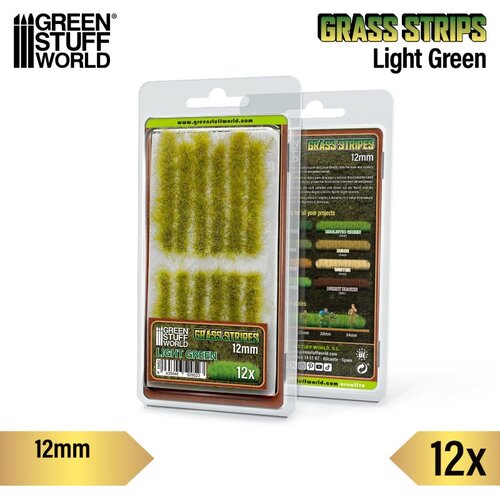 Green Stuff World Grass Tuft Strips 12mm Light Green | Trake trave 12mm svetlo zelene Cene