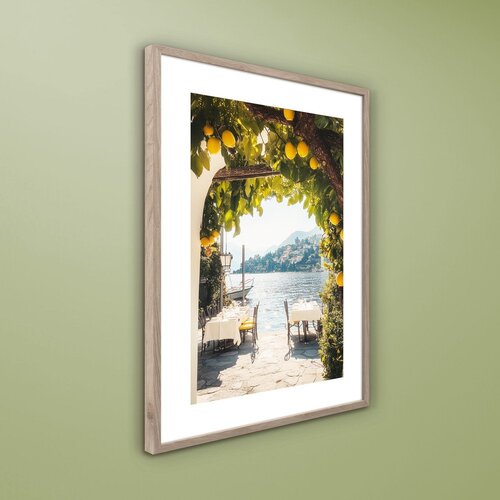 Styler Tiskana slika z okvirjem 50x70 cm Lemon View &amp;ndash; Slike