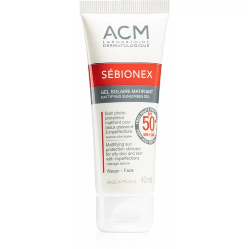 Acm Sébionex SPF 50+ matirajoči gel za obraz 40 ml