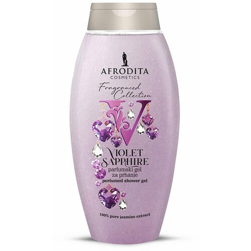 Afrodita Cosmetics gel za tuširanje violet sapphire 250ml Slike