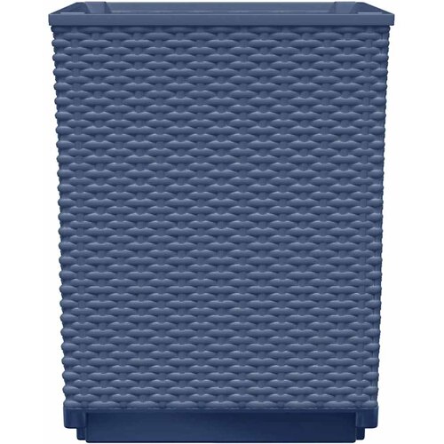  Sadilice 2 kom plava siva 30 x 30 x 37 cm od polipropilena Slike