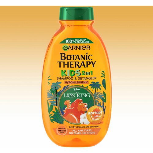Garnier Botanic Therapy kids Apricot 2U1 – dečji šampon i balzam Slike