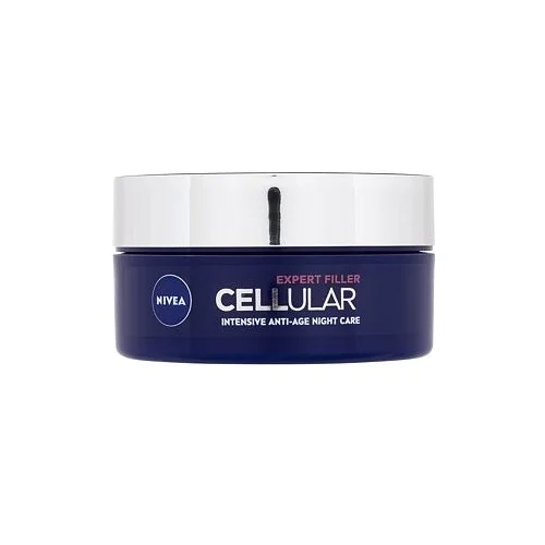 Nivea Cellular Expert Filler Intensive Anti-Age Night Care nočna krema za obraz 50 ml poškodovana škatla za ženske