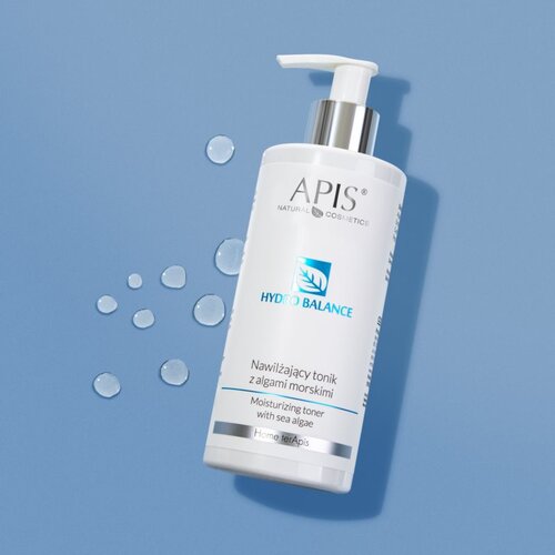 Apis Natural Cosmetics Hydro Balance Home TerApis vlažilni tonik z izvlečki morskih alg 300 ml Slike