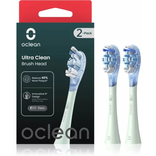 Oclean Ultra Clean UC01 nadomestne glave Green 2 kos