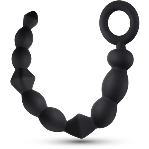 Blush Anal Adventures Platinum Silicone Beginner Anal Beads Black Cijene