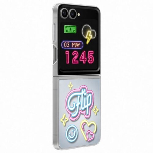 Samsung Za&amp;scaron;titna Maska SAMSUNG, EF-ZF741CTEGWW, Flipsuit Case, Galaxy Z Flip 6, Transparent Slike