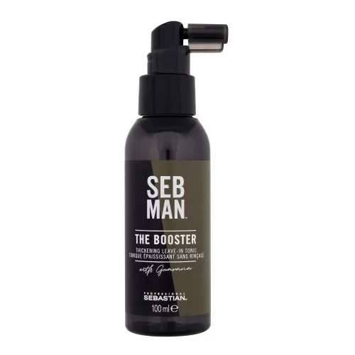 Sebastian Professional Seb Man The Booster Thickening Leave-in Tonic krepitven tonik za gostejše lase brez izpiranja 100 ml za moške