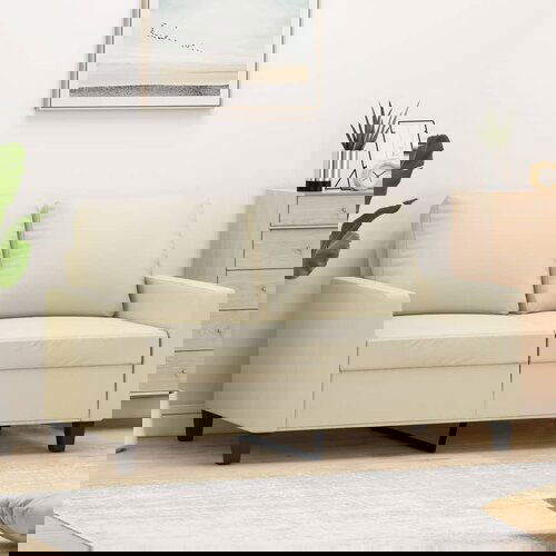 vidaXL dvosed krem 120 cm umetno usnje Cene
