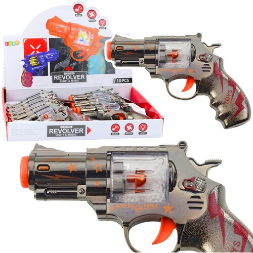  Pi&amp;scaron;talj za igru Revolver koji se vrti - sivi Slike
