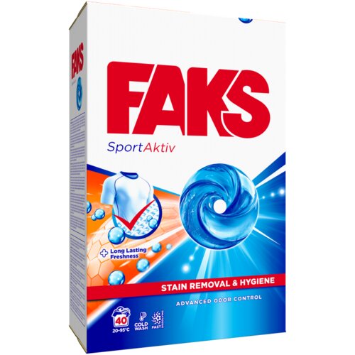 Faks Sport 2,2 kg/40 pranja XL Cene