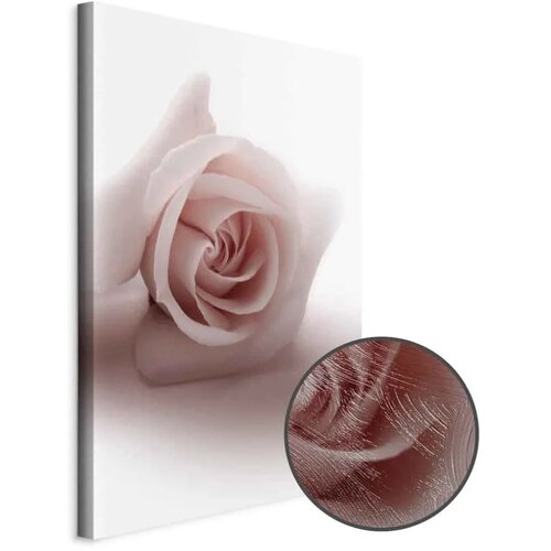  Slika - Floral Glamour Glow (1-part) - Delicate and Pastel Pink Rose 20x30 Cene