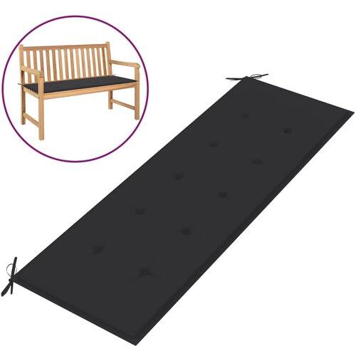 vidaXL Blazina za vrtno klop antracitna 150x50x3 cm Cene